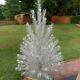 Vintage Silver Forest 6.5ft Aluminum Silver Christmas Tree In Box Silver Retro