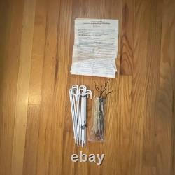 Vintage Sylvania Santa's Train Rope Light Sculpture Christmas Decoration With Box