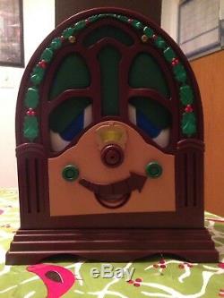 Vintage Telco Motionette Talking Singing Animated Christmas Radio Brand New Rare