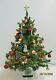 Vintage Teleflora Spode Christmas Tree 24 Tall With Ornaments/lights/box Used