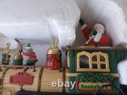 Vintage The Holiday Express Animated Christmas Train Set Number 380 1996
