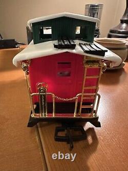 Vintage The Original Musical Christmas Train Set In Original Box TESTED & WORKS