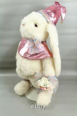 Vintage Tilly Collectables Bunny Rabbit Plush Couple 1987 21 Tall Cotton USA