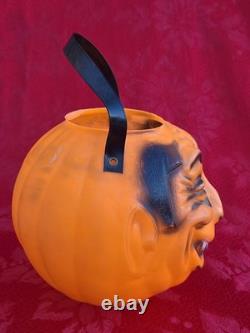 Vintage Topstone Halloween Winking Pumpkin Blow Mold
