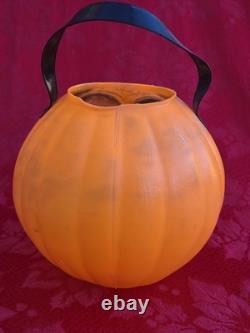Vintage Topstone Halloween Winking Pumpkin Blow Mold