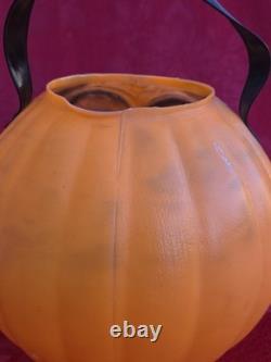 Vintage Topstone Halloween Winking Pumpkin Blow Mold
