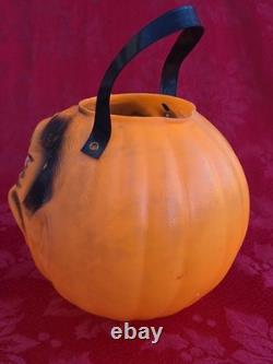 Vintage Topstone Halloween Winking Pumpkin Blow Mold