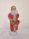 Vintage Trissy Crenshaw Red Felt Hand Made Santa Christmas With Tag 7 Signed