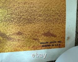 Vintage Two Piece Phillip Sales Wise Men Nativity Xmas Posters 52 x 77 Each