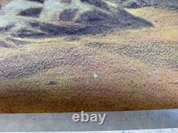 Vintage Two Piece Phillip Sales Wise Men Nativity Xmas Posters 52 x 77 Each