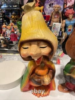 Vintage Union Gnome Troll Blow Mold 14.5 Don Featherstone 60's SET OF 2