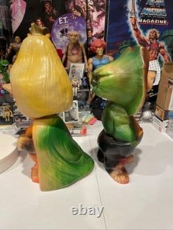 Vintage Union Gnome Troll Blow Mold 14.5 Don Featherstone 60's SET OF 2