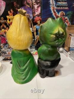 Vintage Union Gnome Troll Blow Mold 14.5 Don Featherstone 60's SET OF 2