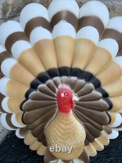 Vintage Union Thanksgiving 20 Lighted Blow Mold Only Turkey Don Featherstone #1