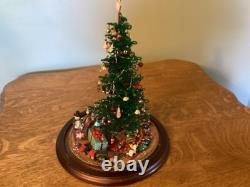 Vintage Westrim Beaded Christmas Tree With lights & Decorations Vintage Westrim Beaded Christmas Tree With lights & Decorations