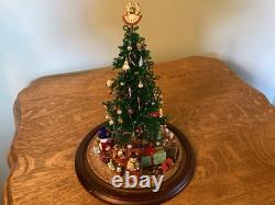 Vintage Westrim Beaded Christmas Tree With lights & Decorations Vintage Westrim Beaded Christmas Tree With lights & Decorations