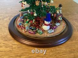 Vintage Westrim Beaded Christmas Tree With lights & Decorations Vintage Westrim Beaded Christmas Tree With lights & Decorations