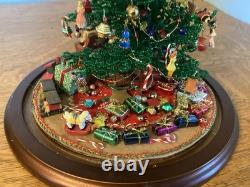 Vintage Westrim Beaded Christmas Tree With lights & Decorations Vintage Westrim Beaded Christmas Tree With lights & Decorations