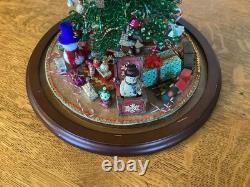 Vintage Westrim Beaded Christmas Tree With lights & Decorations Vintage Westrim Beaded Christmas Tree With lights & Decorations
