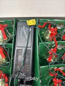 Vintage Ye Merrie Minstrel Caroling Christmas Bells 12 String Musical. Tested