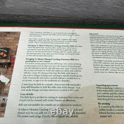 Vintage Ye Merrie Minstrel Caroling Christmas Bells 12 String Musical. Tested