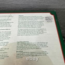 Vintage Ye Merrie Minstrel Caroling Christmas Bells 12 String Musical. Tested