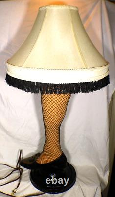 Vintage leg lamp based off of christmas story 1 off, 33 tall