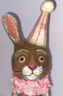 Vntg Debra Schoch Hop Hop Jingle Boo Easter Bunny Rabbit Bethany Lowe Designs