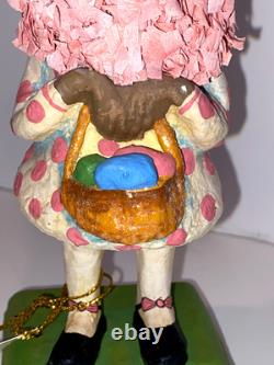 Vntg Debra Schoch Hop Hop Jingle Boo Easter Bunny Rabbit Bethany Lowe Designs