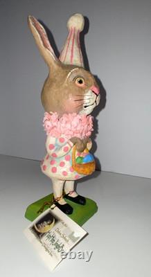 Vntg Debra Schoch Hop Hop Jingle Boo Easter Bunny Rabbit Bethany Lowe Designs