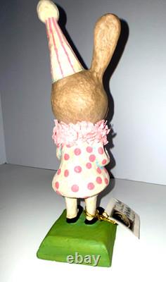 Vntg Debra Schoch Hop Hop Jingle Boo Easter Bunny Rabbit Bethany Lowe Designs