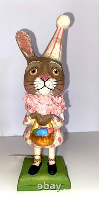 Vntg Debra Schoch Hop Hop Jingle Boo Easter Bunny Rabbit Bethany Lowe Designs
