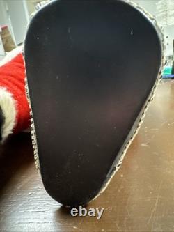 Vtg 1950's Rushton Coca-cola Santa Claus Plush 16 Doll Black Boots