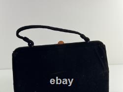 Vtg 1950's Soure Bag Halloween Spider Web Purse New York NYC L@@K