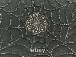 Vtg 1950's Soure Bag Halloween Spider Web Purse New York NYC L@@K