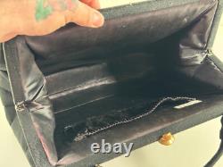 Vtg 1950's Soure Bag Halloween Spider Web Purse New York NYC L@@K