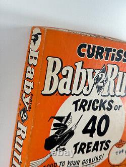 Vtg 1955 CURTISS Baby Ruth Halloween Candy Bar Box RARE lovely L@@K