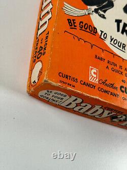 Vtg 1955 CURTISS Baby Ruth Halloween Candy Bar Box RARE lovely L@@K