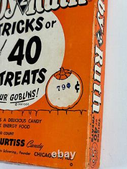 Vtg 1955 CURTISS Baby Ruth Halloween Candy Bar Box RARE lovely L@@K