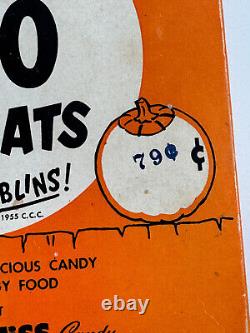 Vtg 1955 CURTISS Baby Ruth Halloween Candy Bar Box RARE lovely L@@K