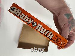 Vtg 1955 CURTISS Baby Ruth Halloween Candy Bar Box RARE lovely L@@K