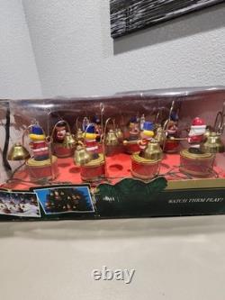 Vtg 1990's Mr Christmas Santa's Marching Band Rare