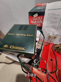 Vtg 1990's Mr Christmas Santa's Marching Band Rare