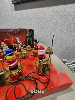 Vtg 1990's Mr Christmas Santa's Marching Band Rare