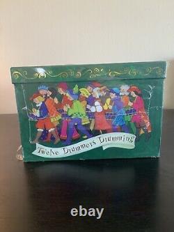 Vtg 1990s 12 Days Of Christmas Nesting Boxes Barrington Studios Judy Hand