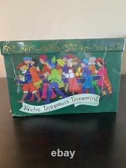 Vtg 1990s 12 Days Of Christmas Nesting Boxes Barrington Studios Judy Hand