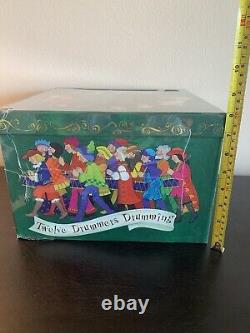 Vtg 1990s 12 Days Of Christmas Nesting Boxes Barrington Studios Judy Hand