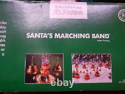 Vtg 1991 Mr. Christmas Holiday SANTA'S MARCHING BAND 16 Musical Bells 35 Songs