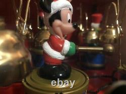 Vtg 1992 Mr Christmas Disney Mickeys Marching Band Musical Bells 35 Songs