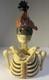 Vtg Bethany Lowe Halloween Skeleton Candy Container Paper Mache Retired -read